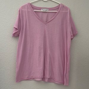 Wildfox Romeo V-Neck Tee size L